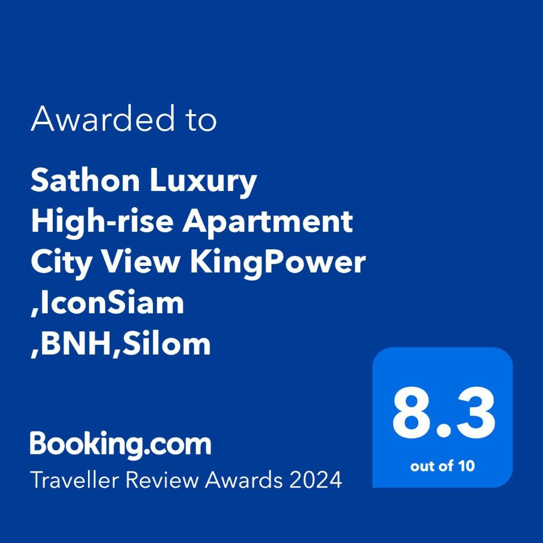 Sathon Luxury High-Rise Apartment City View Kingpower ,Iconsiam ,Bnh,Silom Bangkok Exterior foto